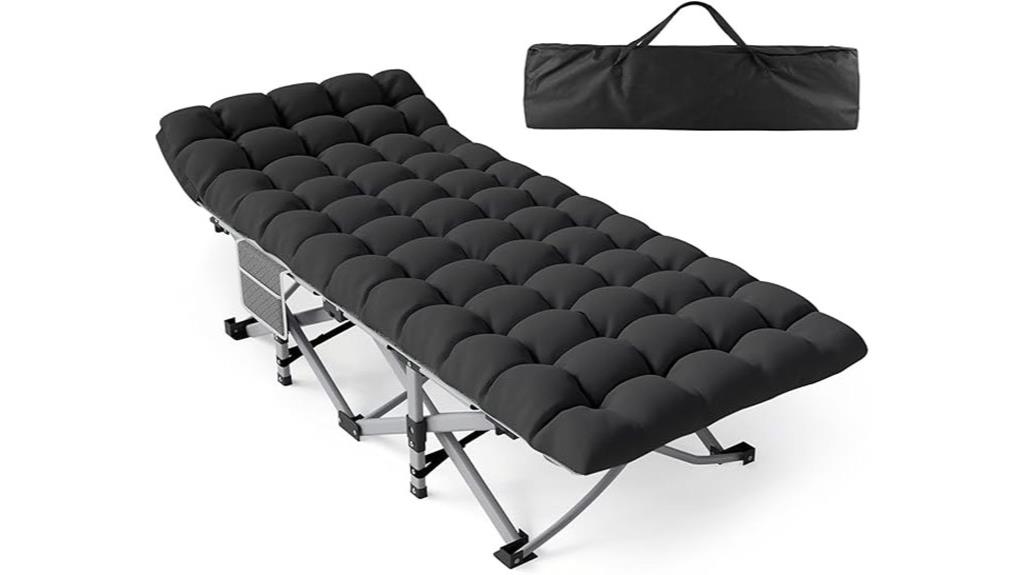 portable heavy duty camping bed