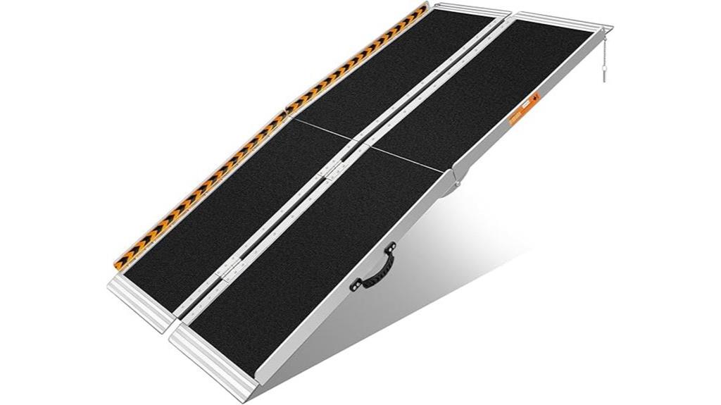 portable non slip aluminum ramps