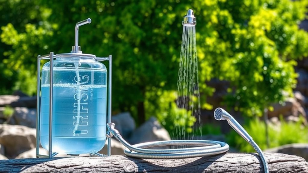 portable shower selection factors