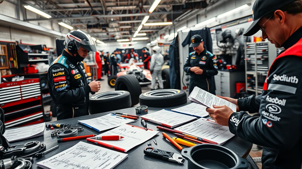 post race equipment inspection