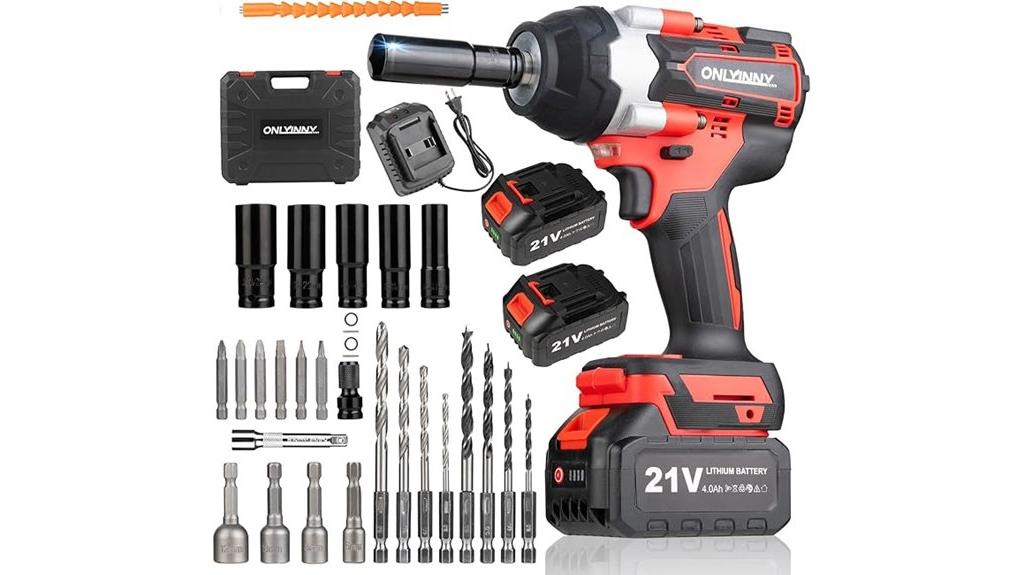 powerful 21v cordless wrench