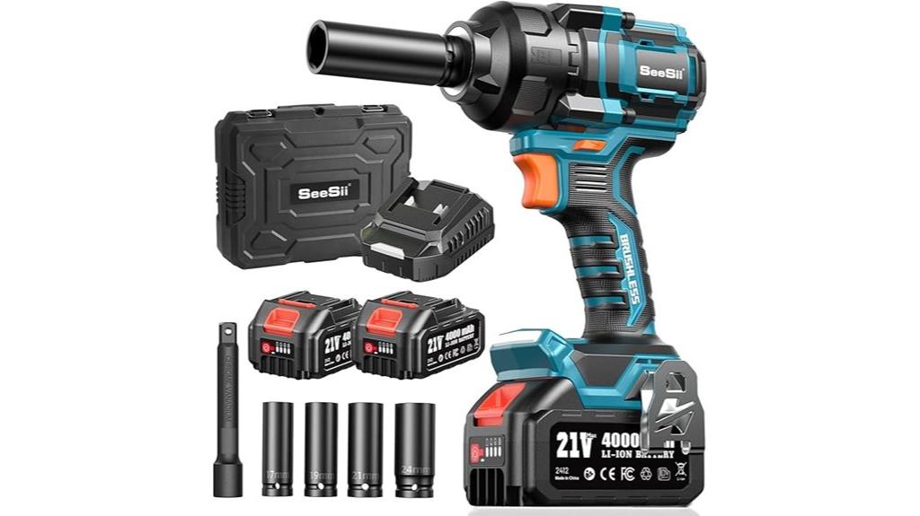 powerful impact wrench bundle
