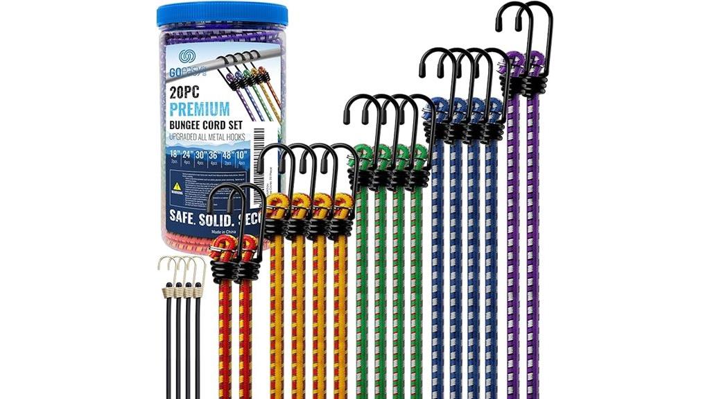 premium bungee cord set