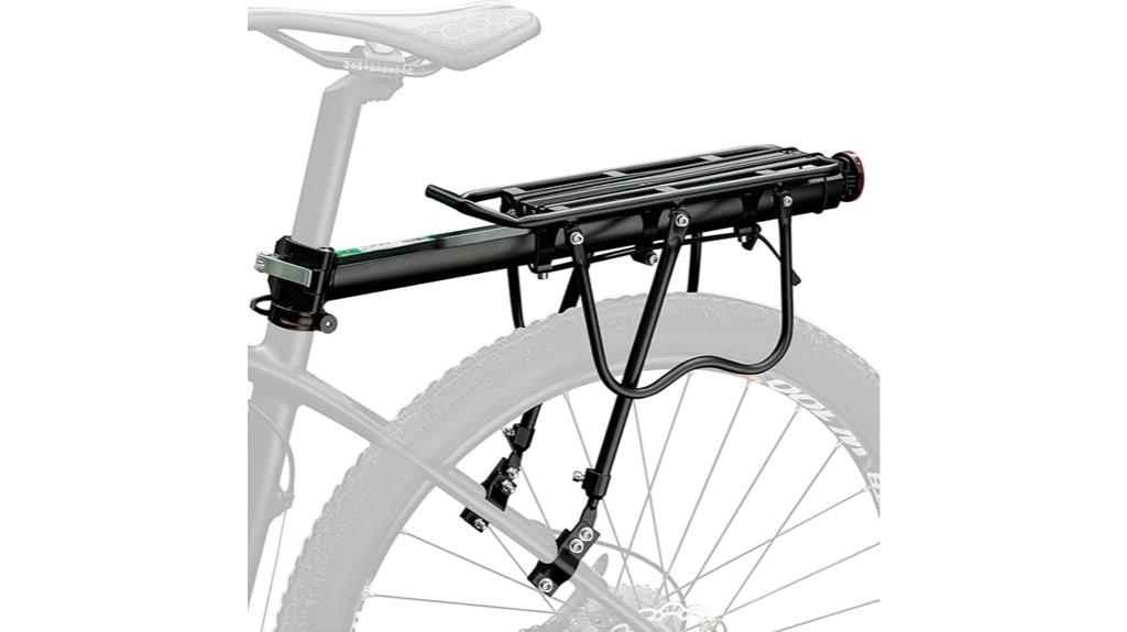 quick release rear bike rack