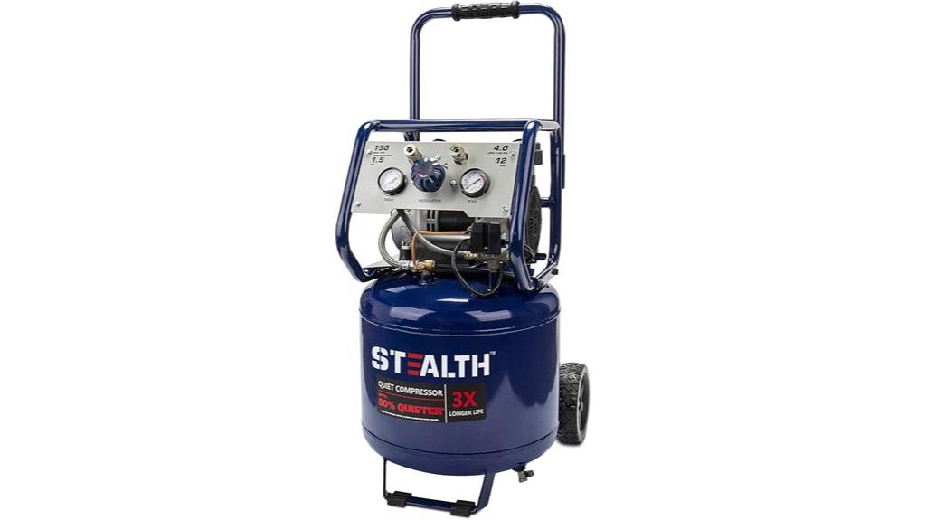 quiet 12 gallon air compressor