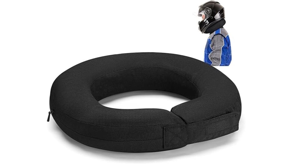 racing helmet neck collar