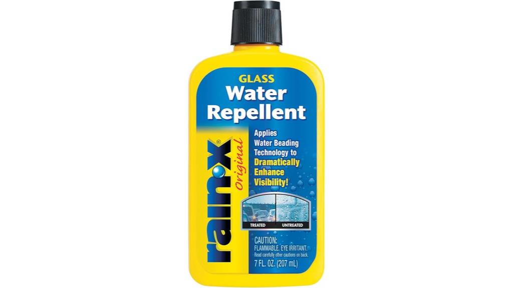 rain x windshield treatment