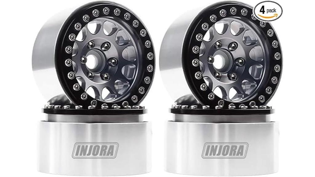 rc beadlock wheel set