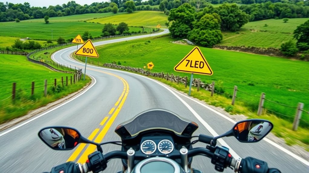 recognize signs for safe driving