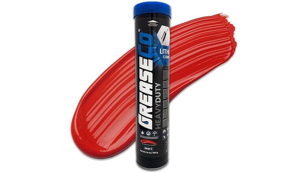 red grease for heavy duty