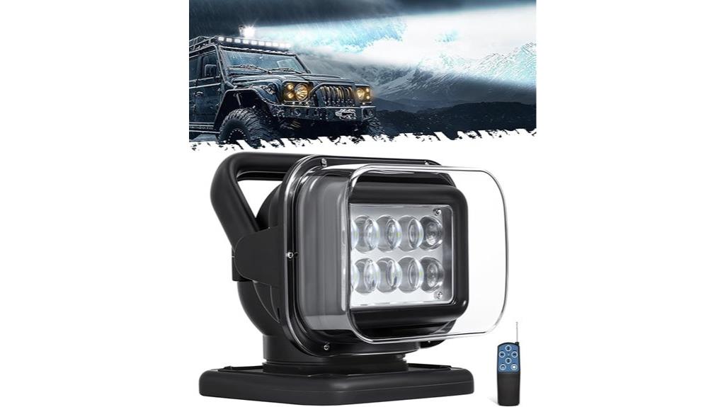 remote vehicle searchlight