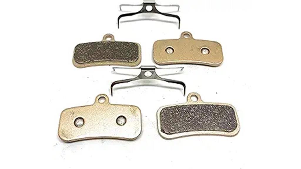 resin sintered ceramic brake