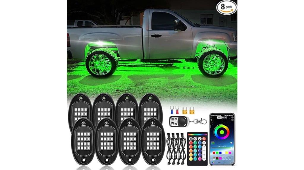 rgb led rock lights