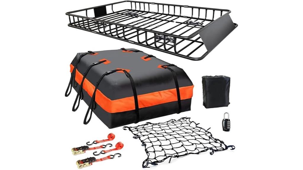 roof rack cargo system