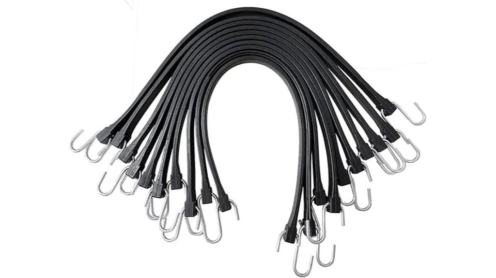rubber tarp strap set