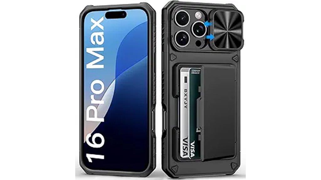 rugged iphone wallet case