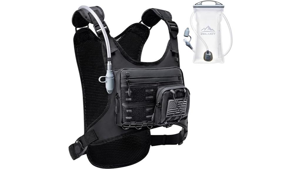 running hydration vest setup