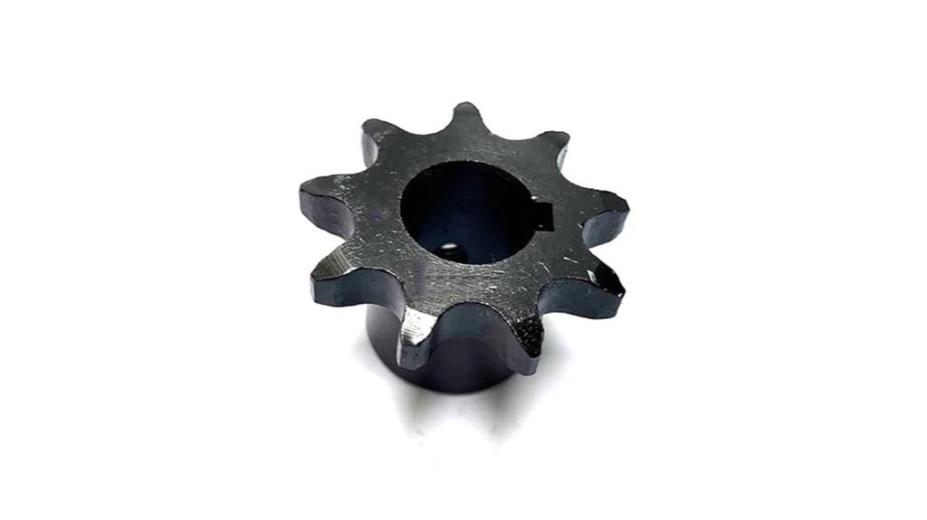 rustproof 9 tooth sprocket