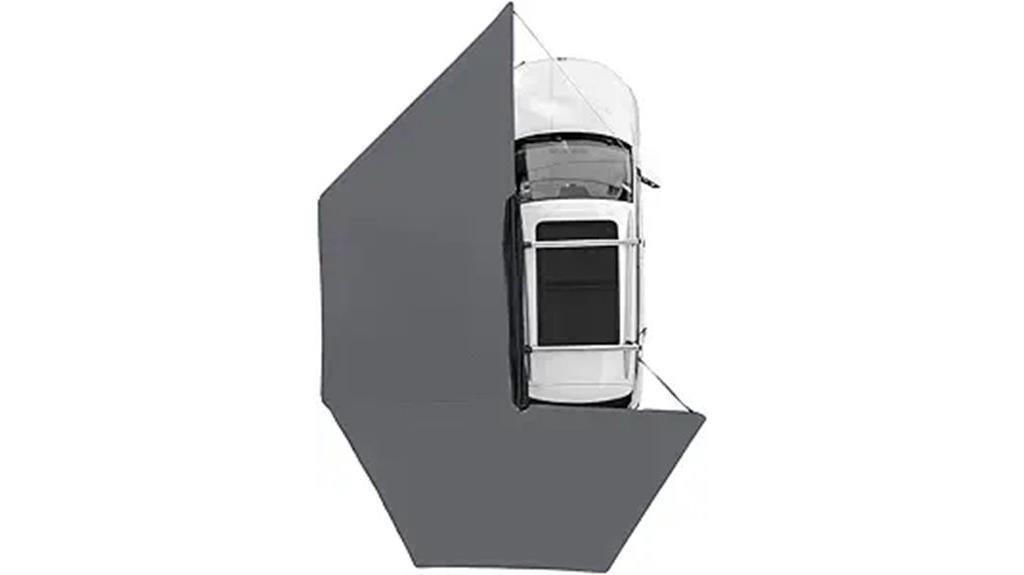 sanhima 270 awning with led light and uv50 protection