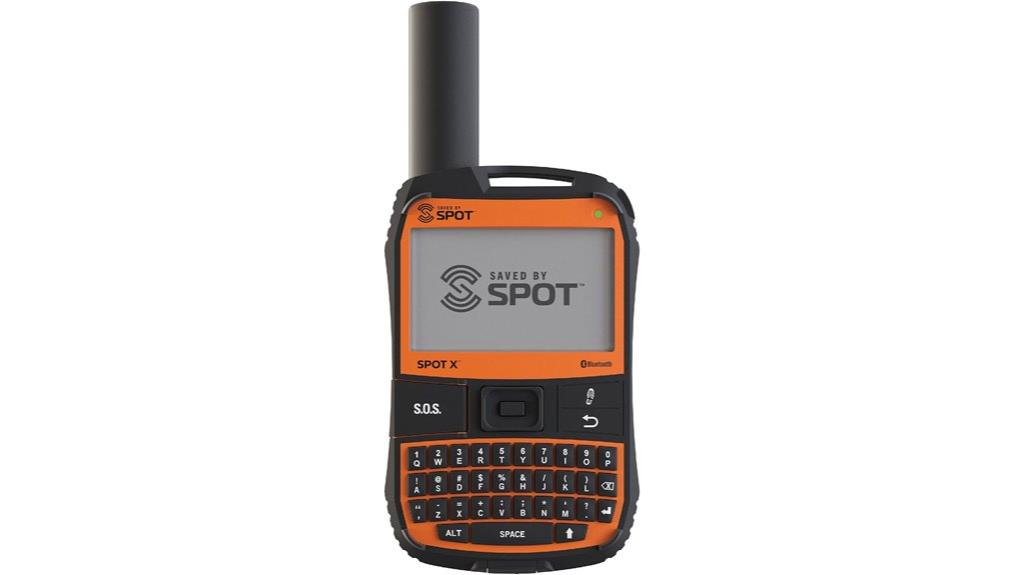 satellite messenger with bluetooth