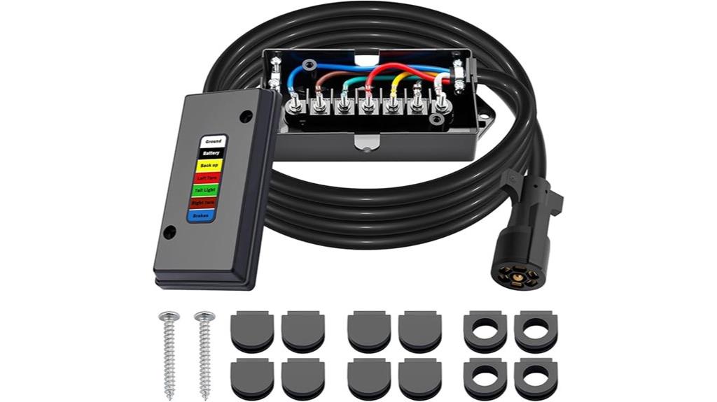 seven way trailer wiring kit