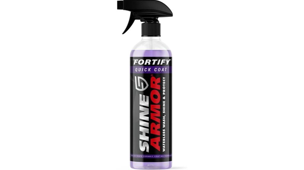 shine armor spray coating