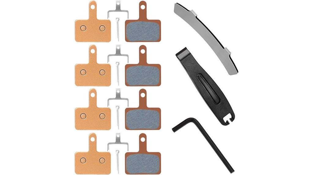 sintered metal mtb pads