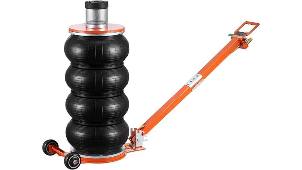 six ton pneumatic car lift