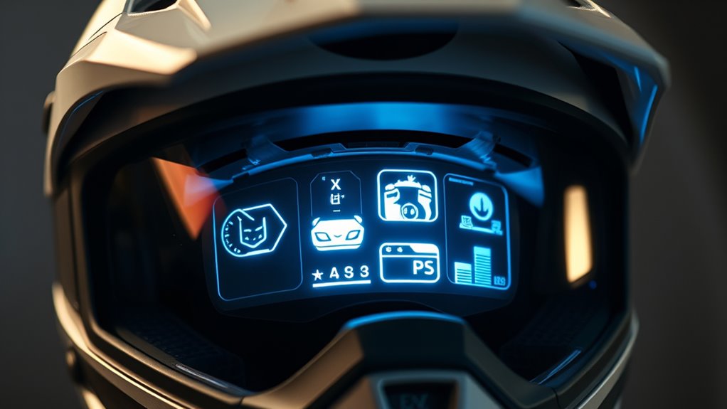 smart helmets with ar