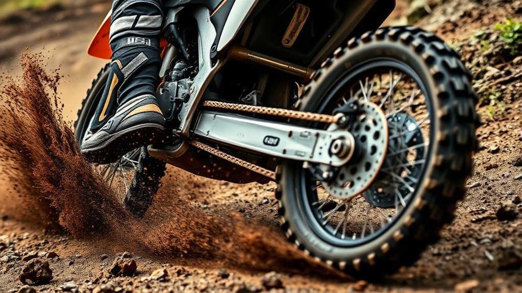 smooth controlled trail braking