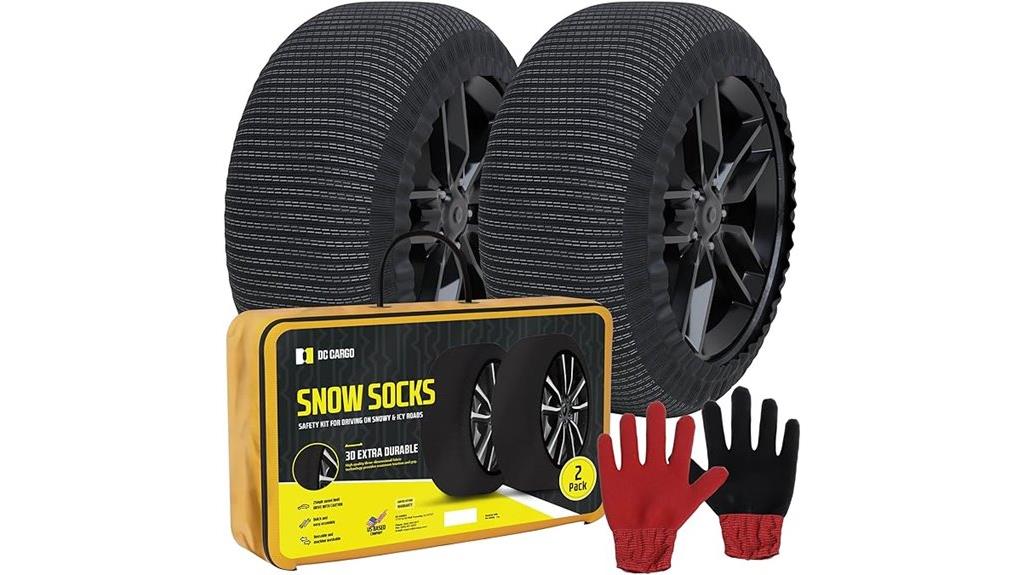 snow tire socks set