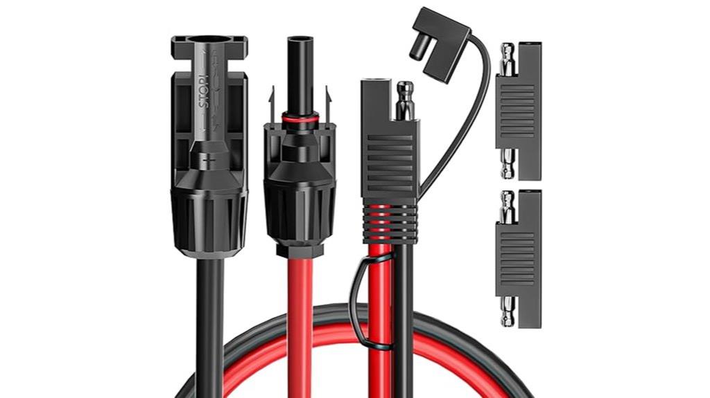 solar panel sae adapter