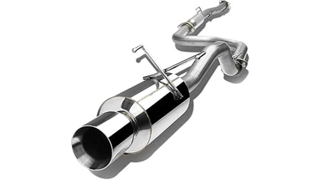 stainless steel honda exhaust