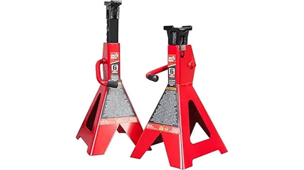 steel jack stands 6 ton capacity
