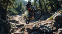 suspension setup for rocks