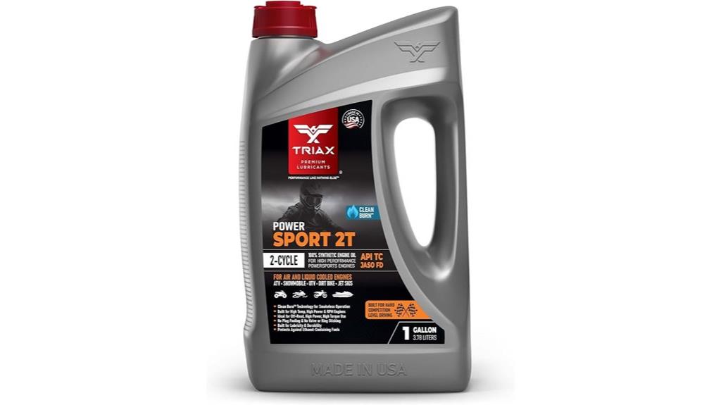 synthetic 2 stroke motorcycle oil