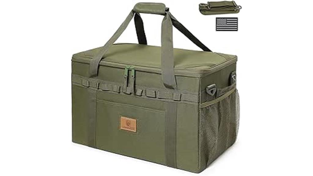 tactical camping gear organizer