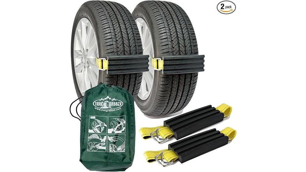 tire traction device set
