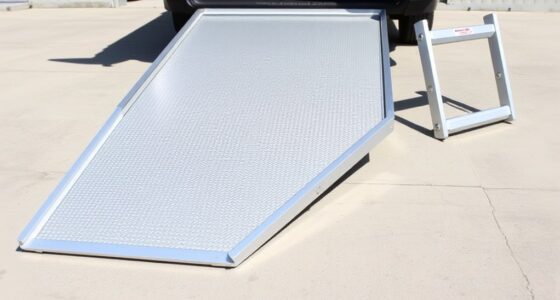top aluminum loading ramps