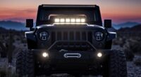 top auxiliary pod lights