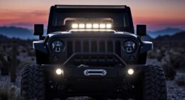 top auxiliary pod lights