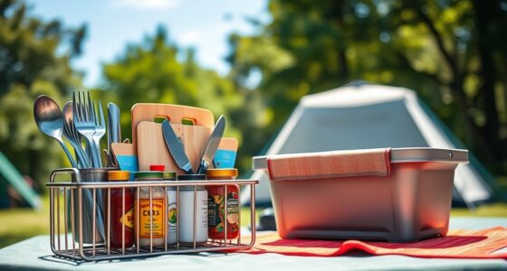 top camping kitchen storage solutions