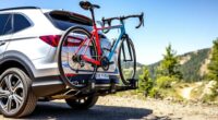 top hitch bike racks