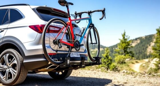 top hitch bike racks