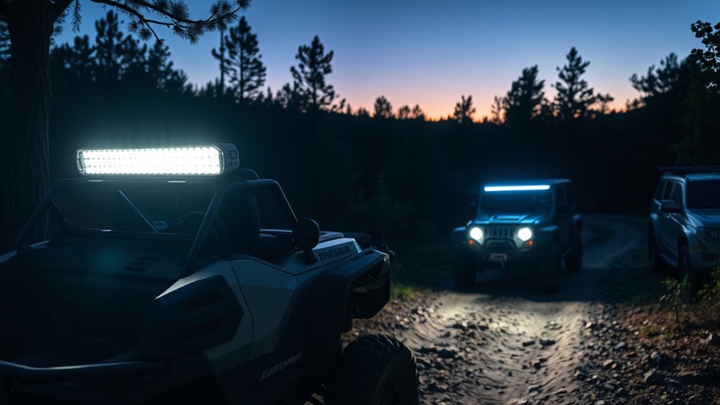 top led light bar options