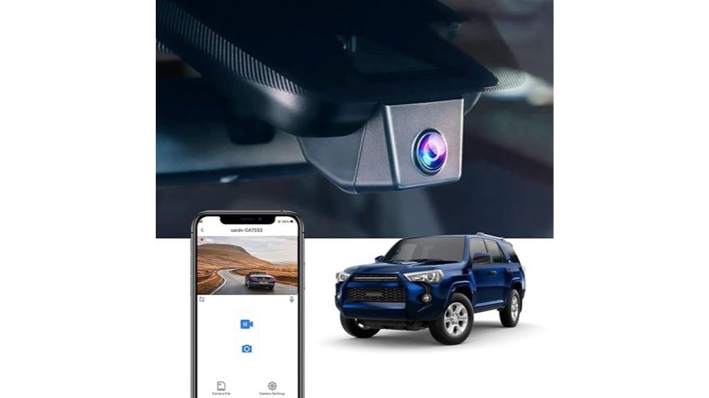 toyota 4runner 4k dash cam