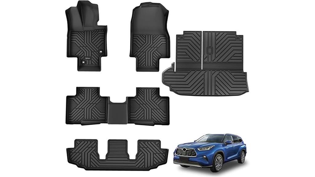 toyota highlander all weather mats