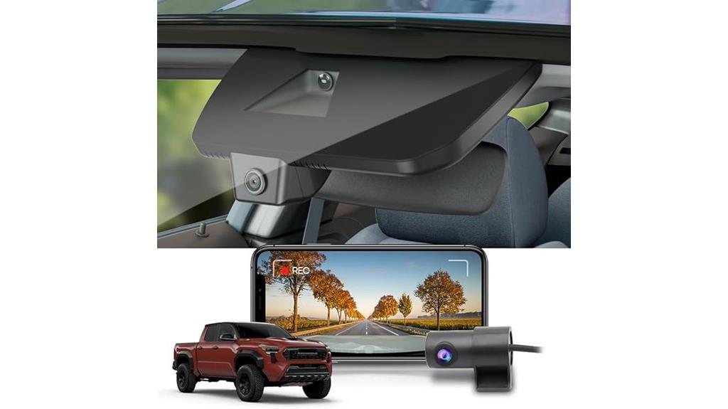 toyota tacoma dash cam