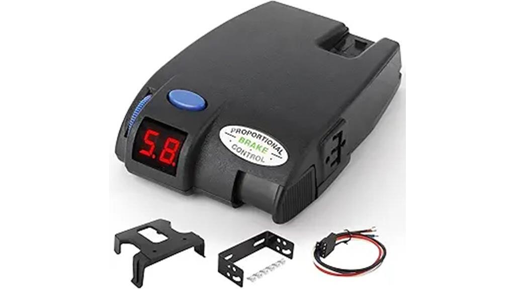 trailer brake controller led