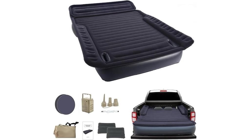 truck bed camping mattress
